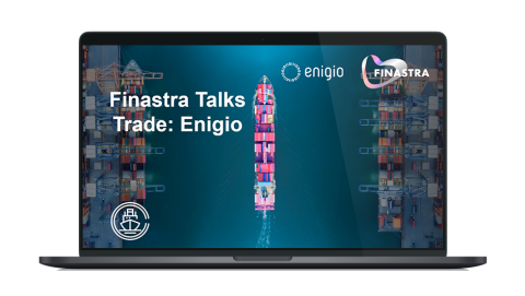 Cover image of "Finastra Talks Trade: Enigio" Video